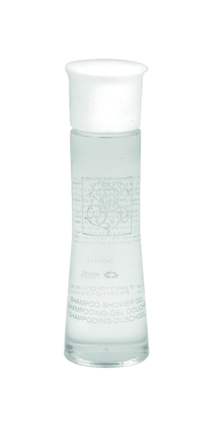 25 ml shampoo-shower gel bottle