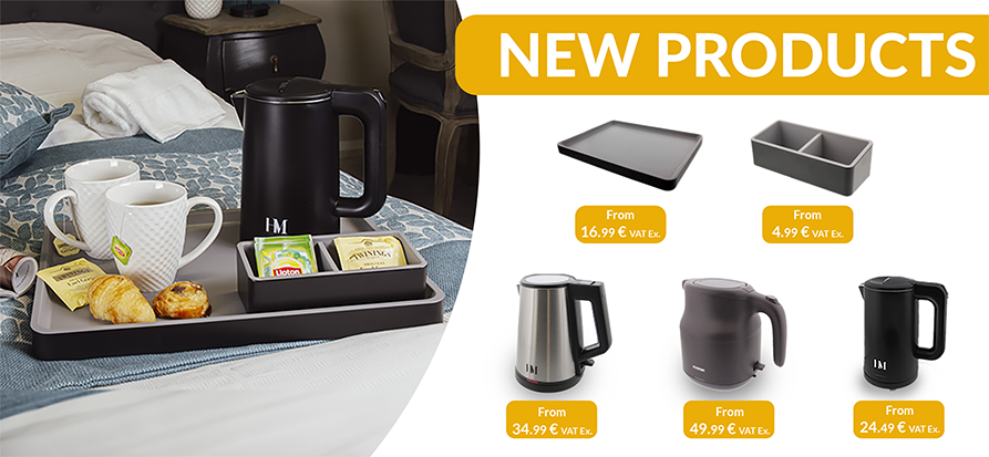 New Kettles and trays