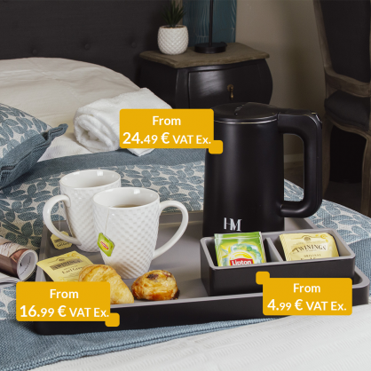 New Kettles and trays