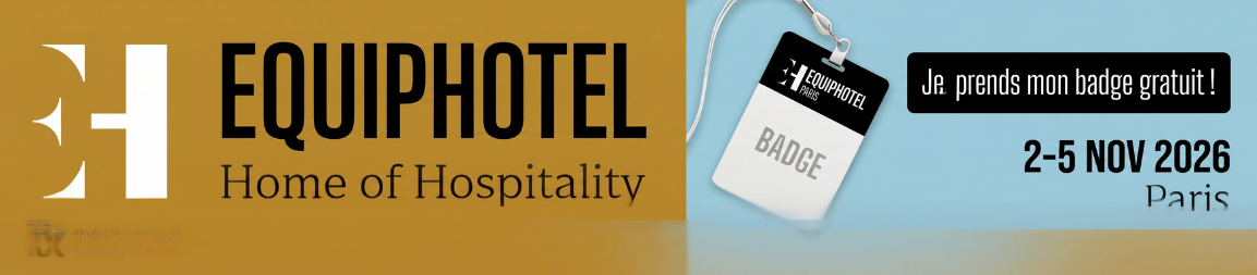 Obtenez votre badge gratuit EquipHotel