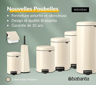Nouvelles poubelles Brabantia