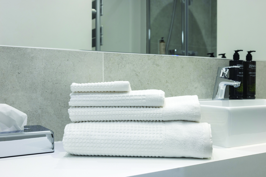 Sponge collection - Waffle-weave 450 g/m² 100% cotton