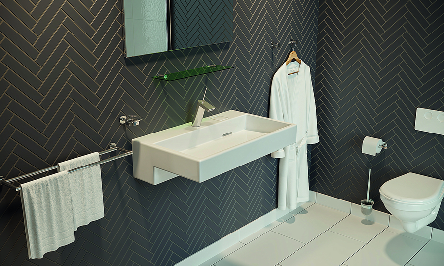 Design bathroom accessories