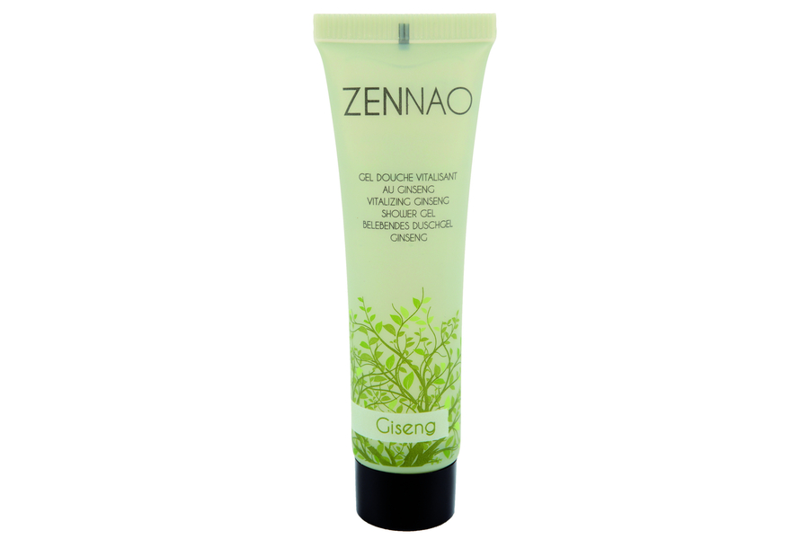 25 ml shampoo-shower gel tube, green tea