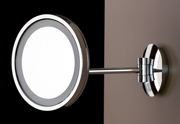 5 pièces métallique 13 mm Dia Caps Miroir Vis pour salle de bain 