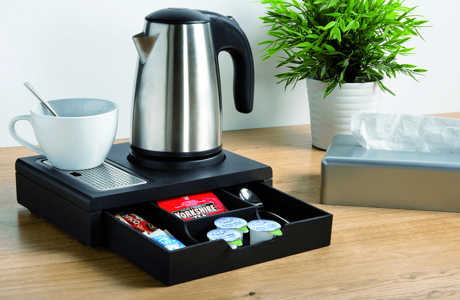 Anti-theft PVC trays with kettle